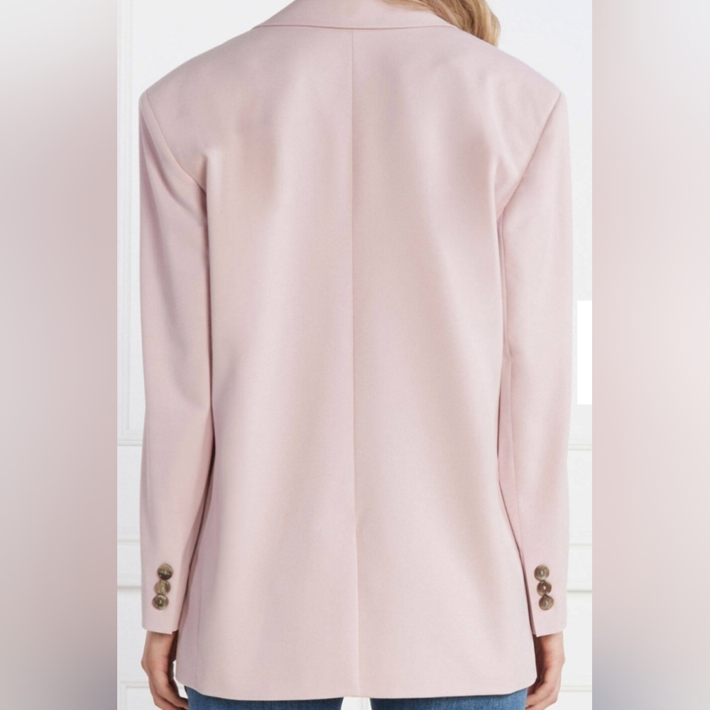 Pink Blazer Jacket By Marella - Picture 7 of 16